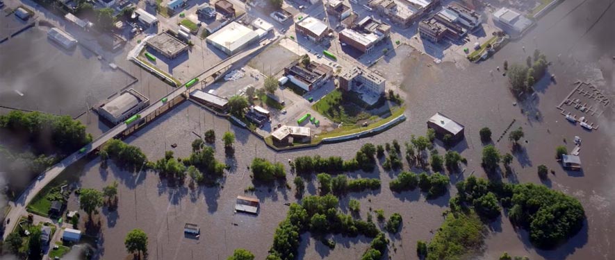 Carbondale, PA commercial storm cleanup